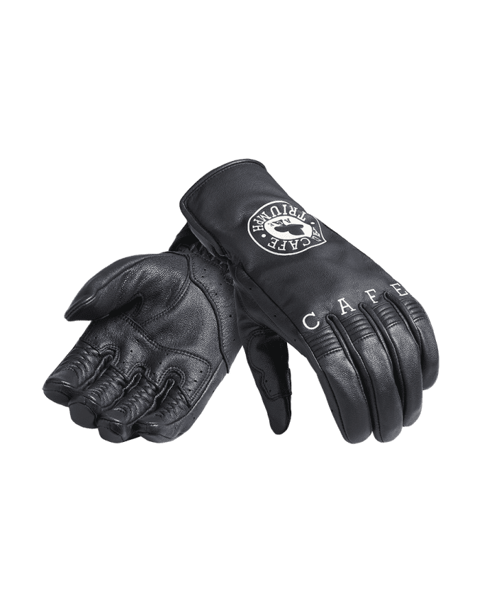 Ace Cafe Motorcycle Leather Gloves